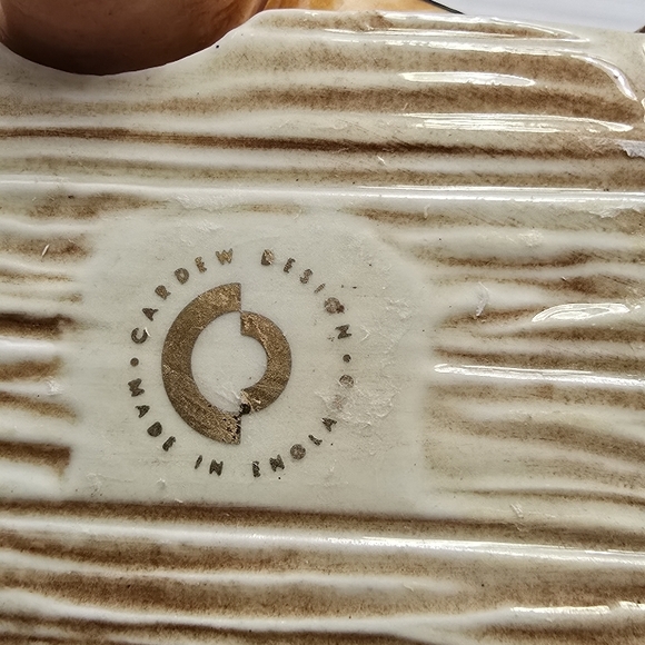 Cardew Design Gardeners Bench Miniature Teapot Hand Made In England Hand Painted - Picture 10 of 13